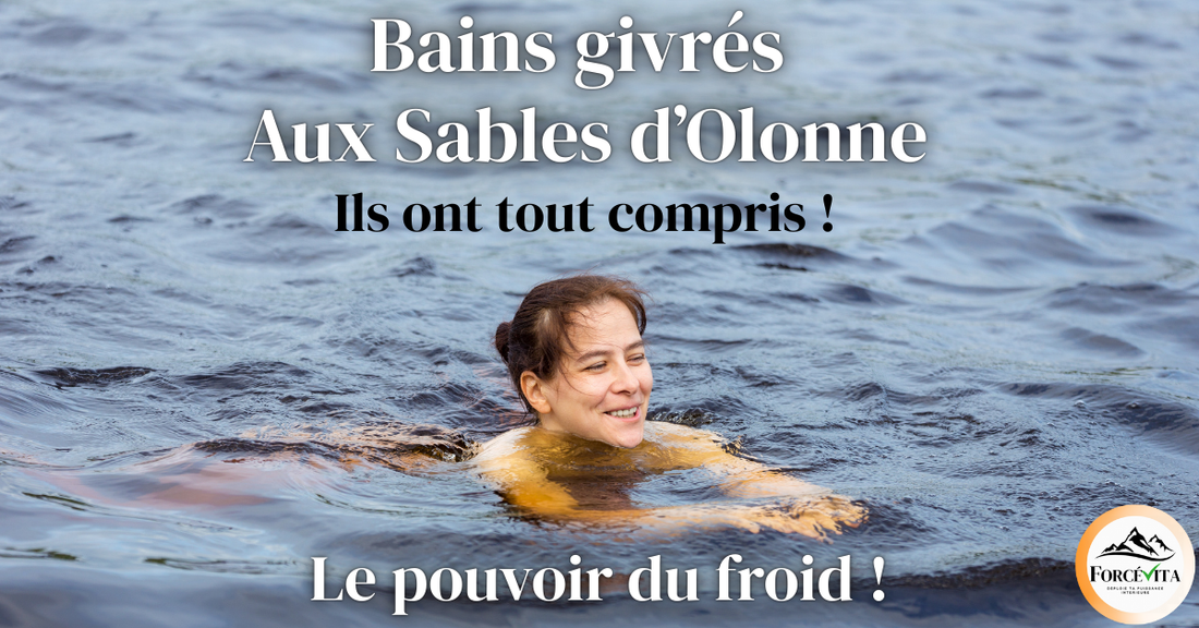 Bains givrés aux Sables d'Olonne : Le pouvoir du froid et de l'hormèse pour booster votre santé