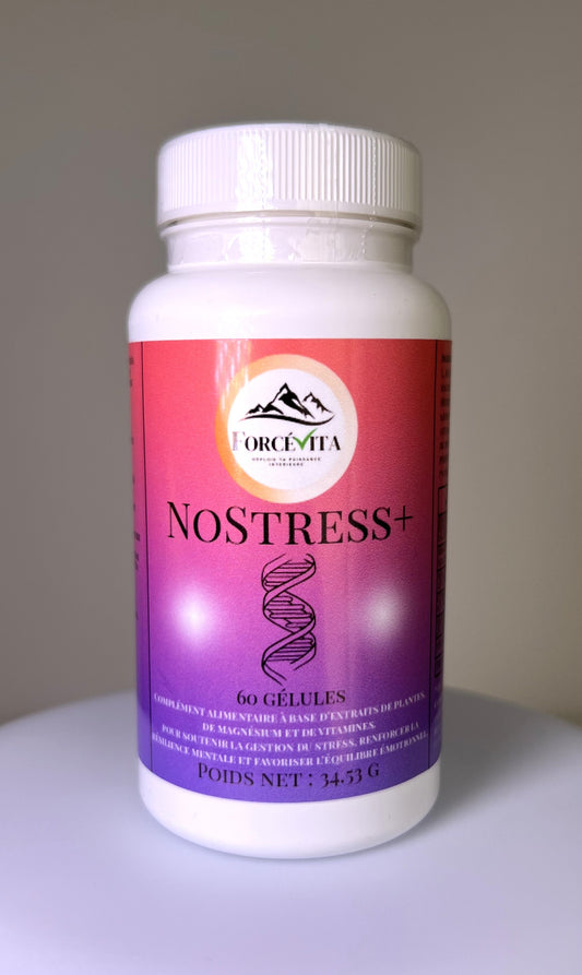 NoStress+ : Calme, Équilibre & Résistance au Stress | Formule Adaptogène Premium